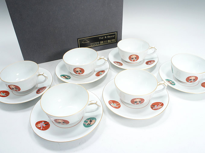 深川製磁の異人絵紅茶碗 | 東京世田谷の買取専門店くらしのくら