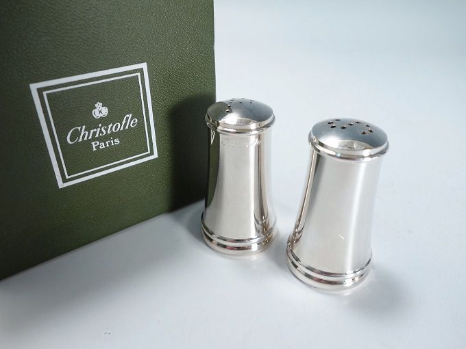 CHRISTOFLEクリストフルソルト＆ペッパー調味料入CR7681