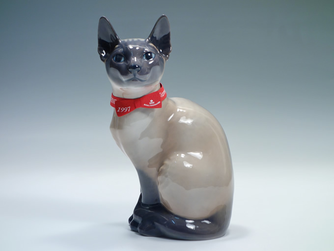 ロイヤル・コペンハーゲンのシャム猫 | 東京世田谷の買取専門店くらし