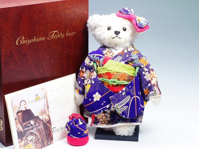 ☆STEIFF TEDDY ROSE JAPAN☆テディベア限定品