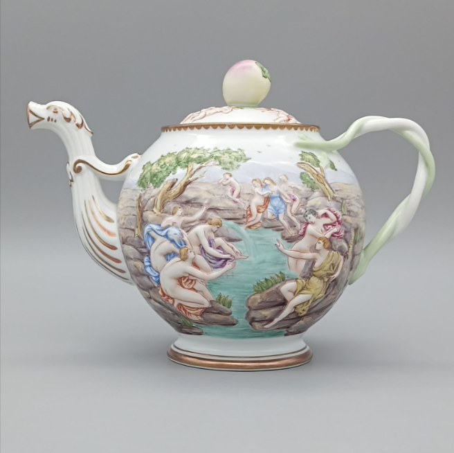 リチャードジノリ カポディモンテ カラー ティーポット RICHARD GINORI