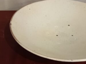 下村淳 / 粉引 / 八寸鉢 | 買取査定 世田谷くらしのくら